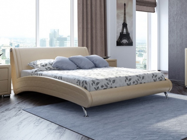 Купить кровать Corso 2 Lux бежевый перламутр