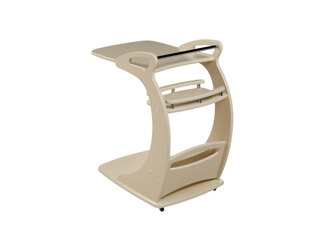 Подкатной столик для дивана Melody, Дуб Шампань