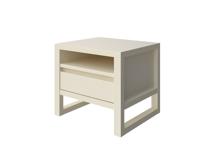 Тумба Canada с ящиком и полкой, Слоновая кость