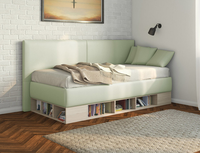 Односпальная кровать тахта Lancaster с ПМ