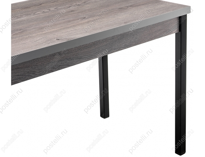 Стол Оригон навара/черный матовый (Арт. 368663) столешница