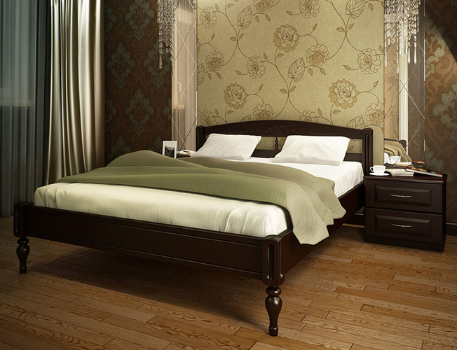 Кровать двуспальная Флоренция 1