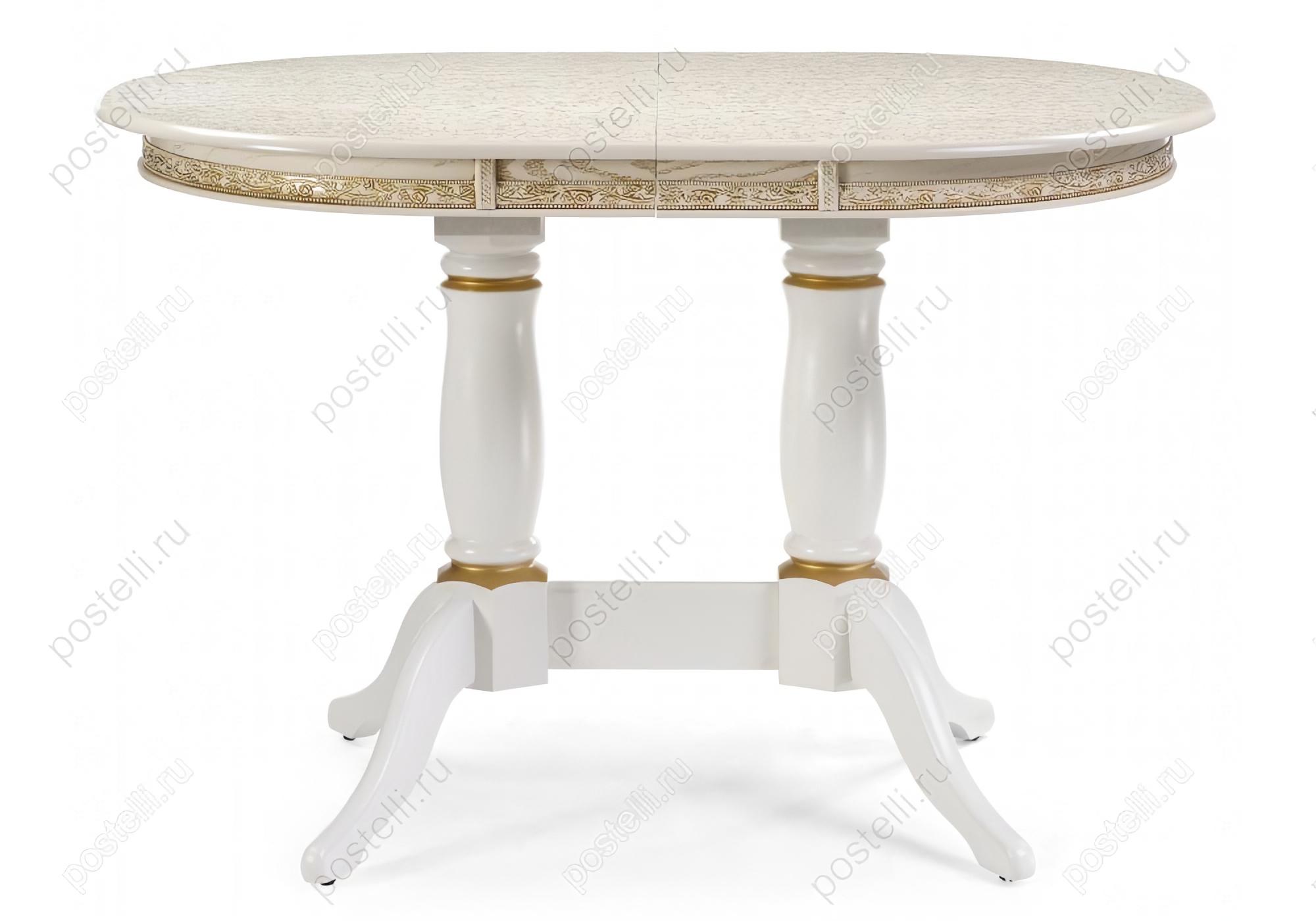Обеденный стол Кантри 120 крем ( Арт. 450819)