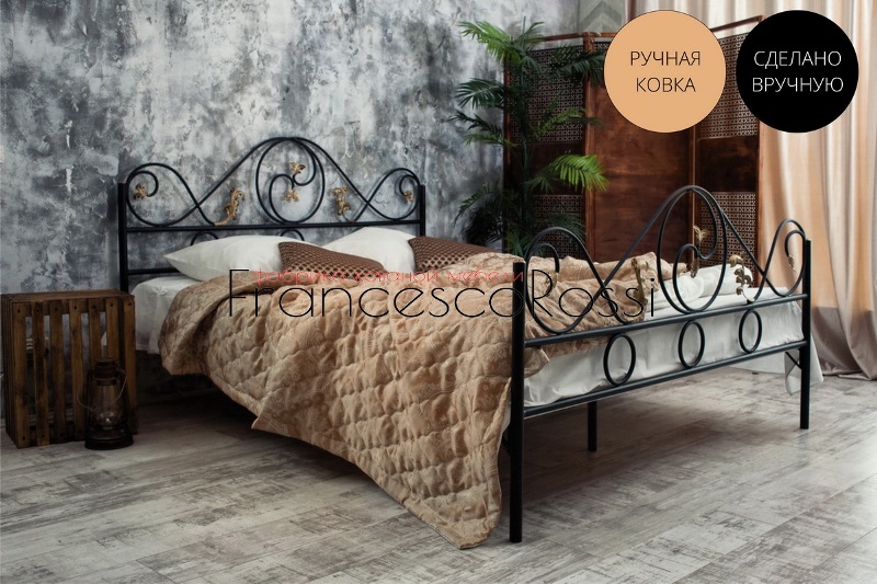 Кровать Francesco Rossi Венеция с двумя спинками